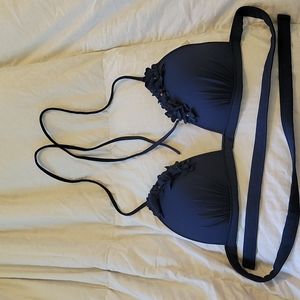 Hollister Blue Bikini Top